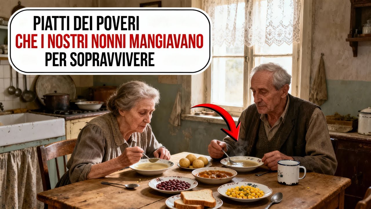 25 piatti poveri dimenticati che i nostri nonni mangiavano per sopravvivere