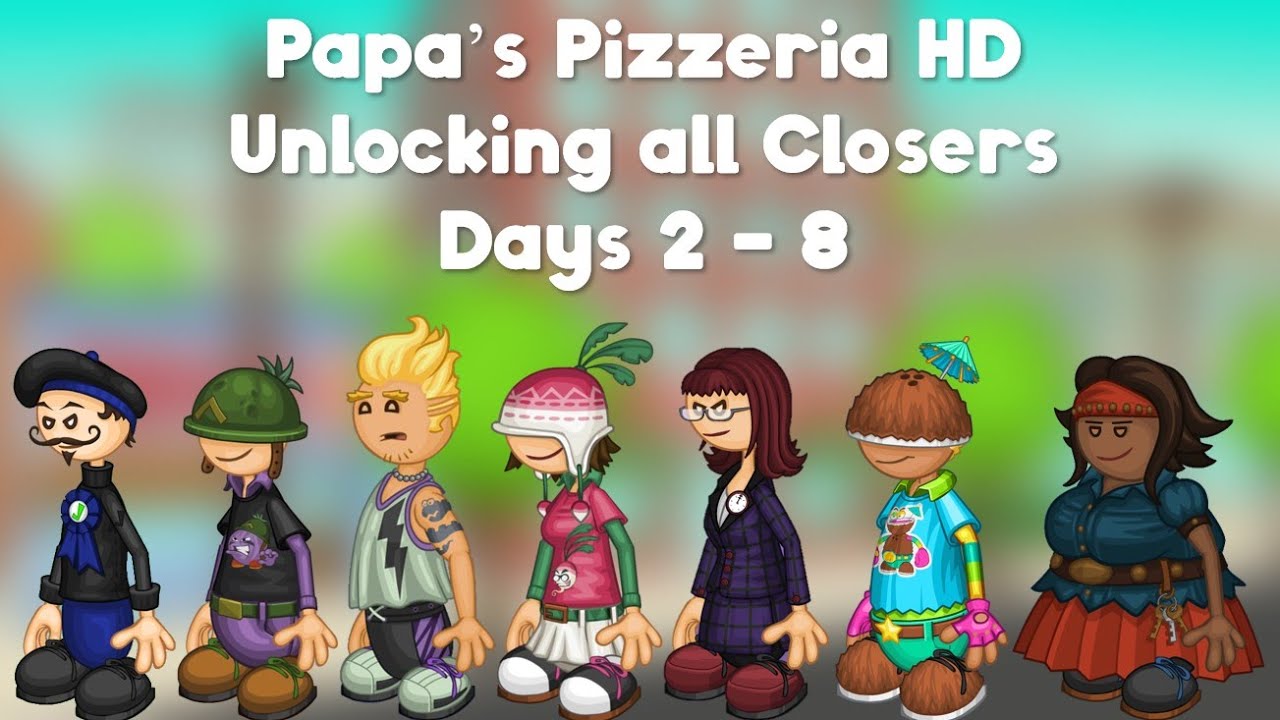 Papa's Pizzeria HD by Flipline Studios