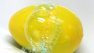 Expanding Foam Exploding Egg