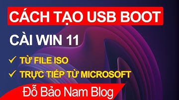 Cách tạo USB cài WIN 11 bằng Rufus chuẩn UEFI từ file ISO Microsoft