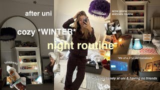 After Uni Cozy Winter Night Routine Homebody Edition