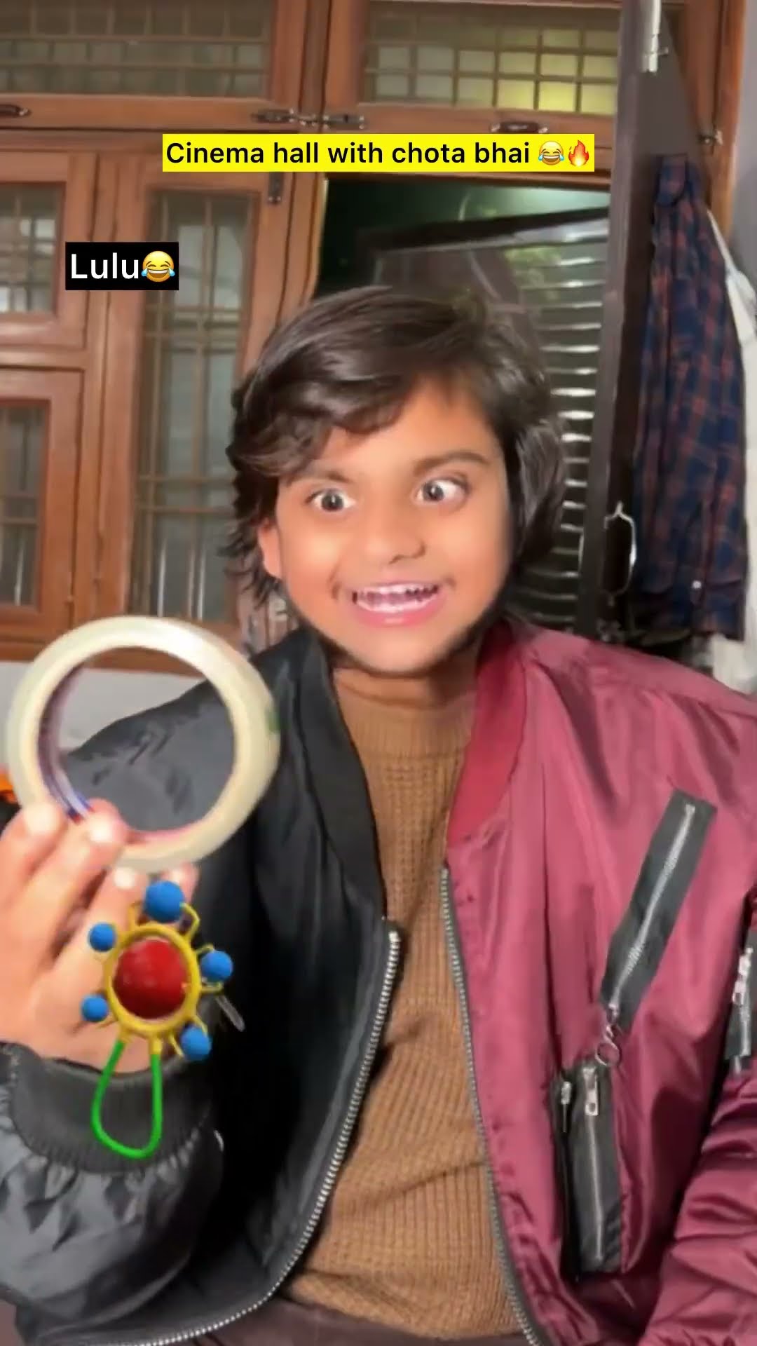 Cinema hall with chota bhai ??| indian family #shorts #indian #chotabhai #chaman  #relatable