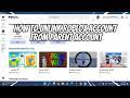 How to Unlink Roblox Account from Parent Account