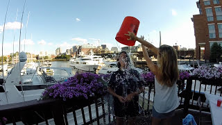 Carol Hamilton takes the 2015 ALS Ice Bucket Challenge