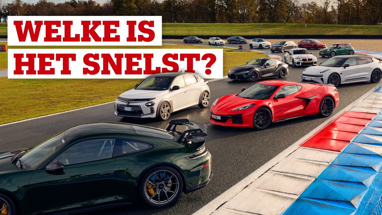 Autovisie Supertest 2025: dit is de állersnelste!