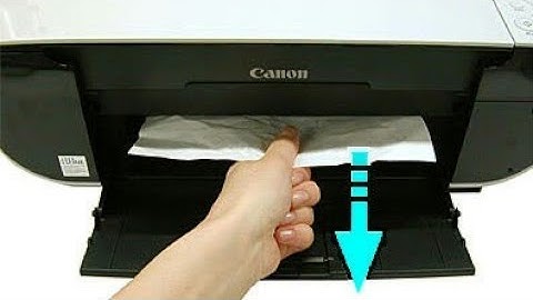 PIXMA MG2420/MG2570/MG270S /MG2577S ||Removing a jammed paper || inside the printer
