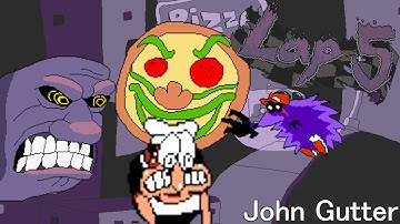 Pizza Tower: John Gutter Lap 5 (Lunatic)