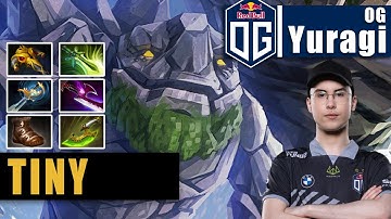 Tiny Safelane | OG.Yuragi | TINY 7.31B IS THE MOST BROKEN CARRY EZ MMR | 7.31b Gameplay Highlights