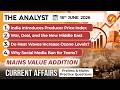 Current Affairs Today 16 Jun 2026 I UPSC Daily Current Affairs I The Hindu Analysis I The Analyst