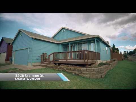 1326 Cramner St., Lafayette, OR home video tour