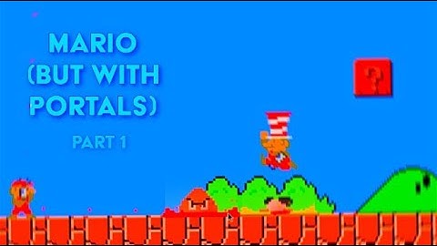 mari0 // marios with portals