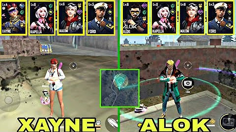 ALOK VS XAYNE ABILITY TEST -para SAMSUNG A3,A5,A6,A7,J2,J5,J7,S5,S6,S7,S9,A10,A20,A30,A50||FREEFIRE