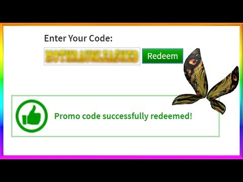 New Secret Roblox Promo Code Hurry Mothra Wings Youtube - how to get mothra wings roblox promo code youtube