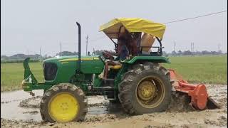 John Deere 5050D Gpro 4WD performance 🤯. . #johndeere #video #5050d #4wd #farming #viral