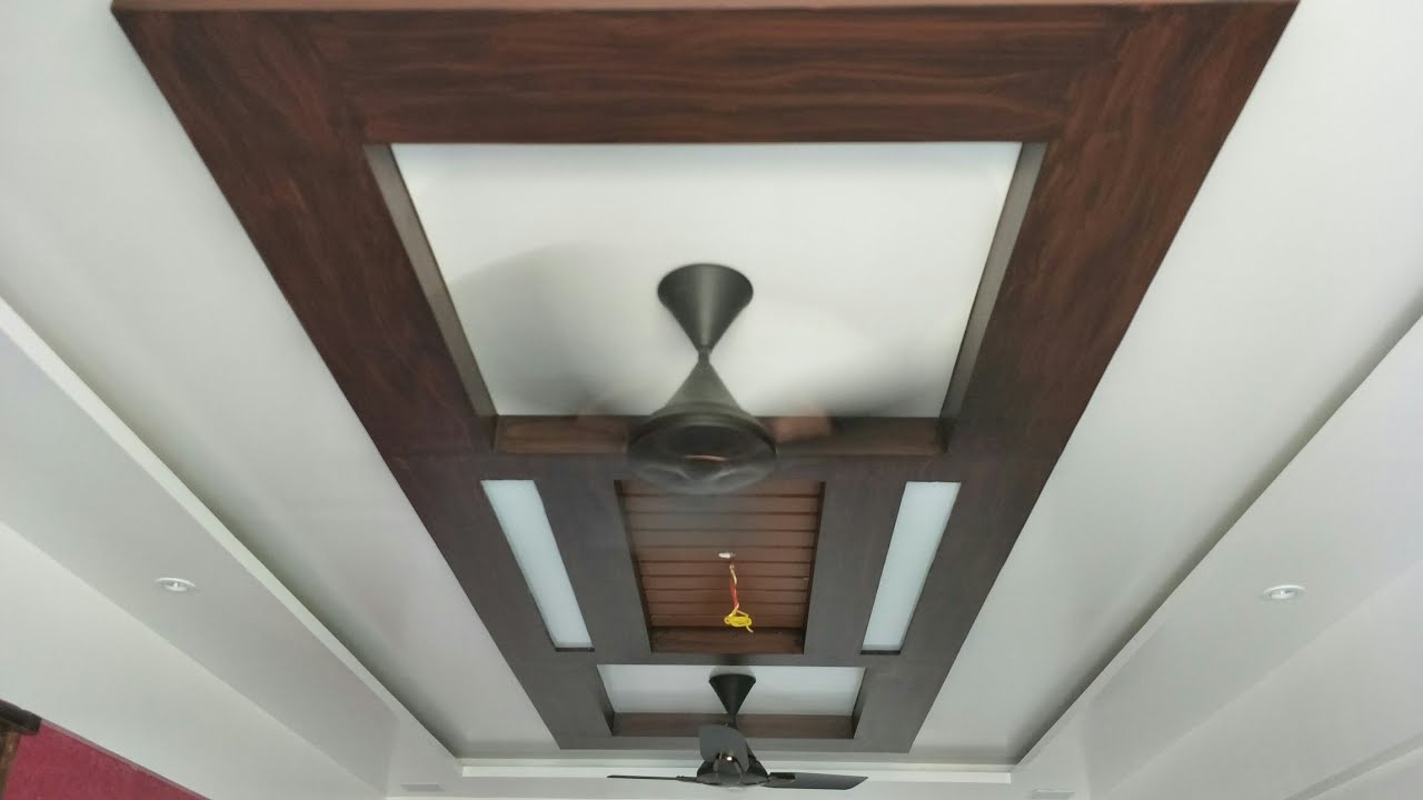 Simple Pop Ceiling Design Youtube