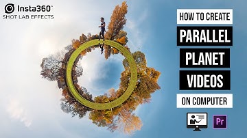 How to edit PARALLEL PLANET videos on desktop in high quality | Insta360 Shot Lab Effect by Gaba_VR