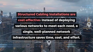Why Structured Cabling is Important for Businesses