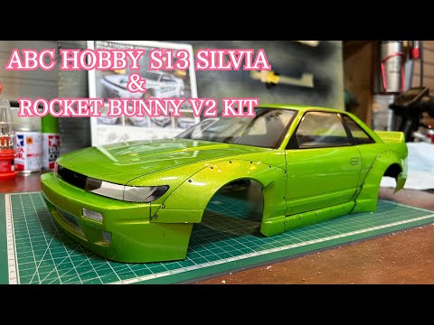 180SXボディ　ABCホビー　アディクション　ロケバニ Rocket Bunny – NISSAN RPS13 180sx/240sx (Ver.2)* | 橋本