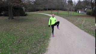 Warm up exercises: "Opening the gate"