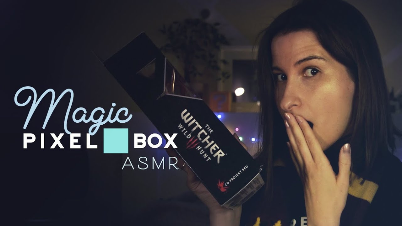 ASMR | Unboxing Grudniowego Pixel Box (Magic) | ASMR po Polsku