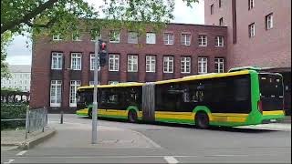 Busse und Bahnen am HBF Oberhausen