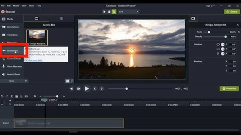 Camtasia - How to ADD and CUSTOM ANIMATIONs in CAMTASIA 9 Tutorial 2020