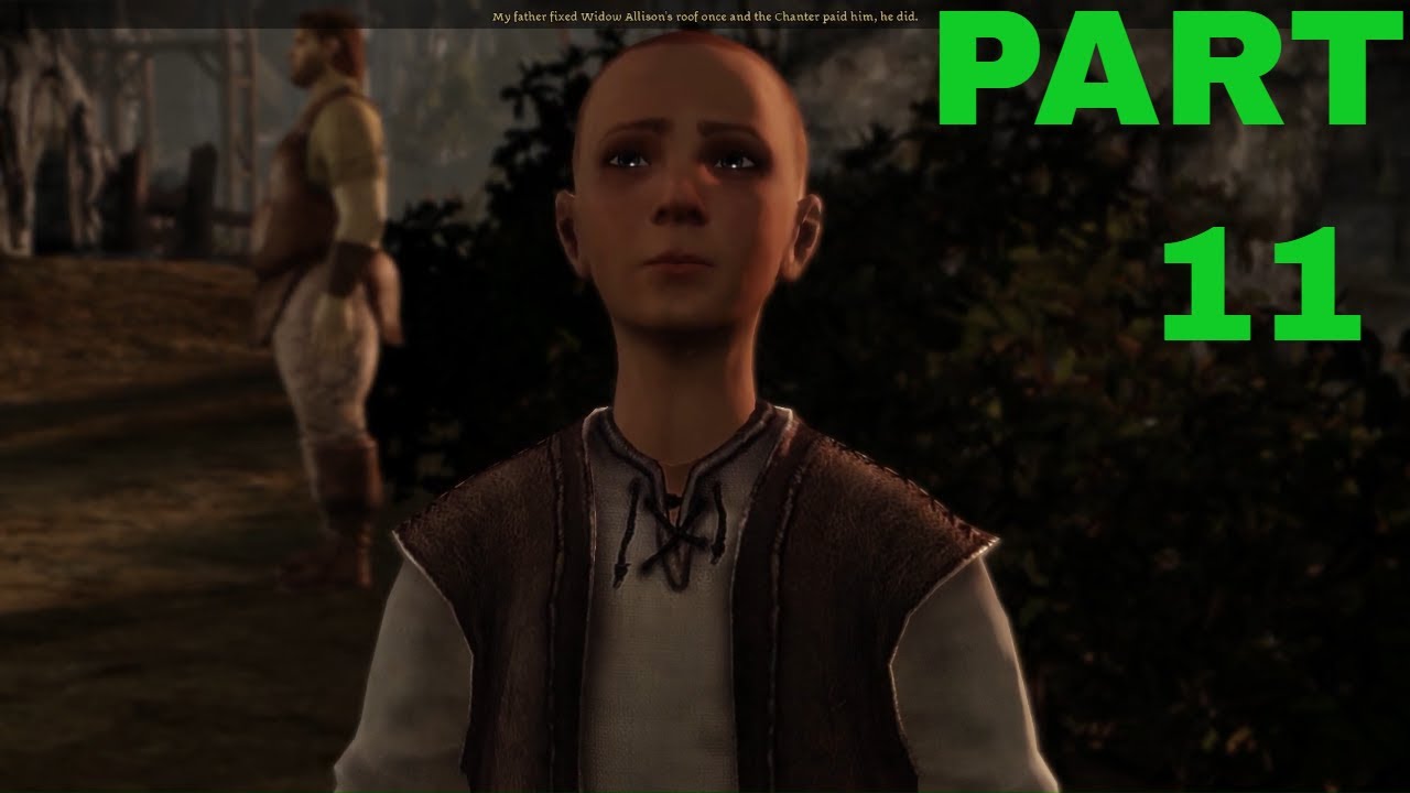 Dragon Age Origins Part 11 Lothering Gameplay YouTube