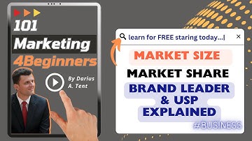 MEASURE the size of a #market | How to INCREASE #market #share | Become #brand LEADER