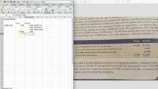 Scrap or Rework - Managerial Accounting Chapter 23