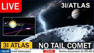 3I/ATLAS Wrong Tail Comet - Live Tracking | A6 Lemmon | R2 SWAN, News Updates