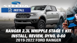 20192022 Ranger: Whipple 2.3L EcoBoost Stage 1 Kit | Install, Dyno, 060 MPH