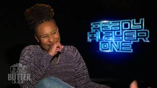 Lena Waithe talks about the nostalgia in Ready Player One