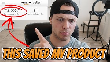 THIS 1 THING SAVED MY FAILING AMAZON FBA PRODUCT