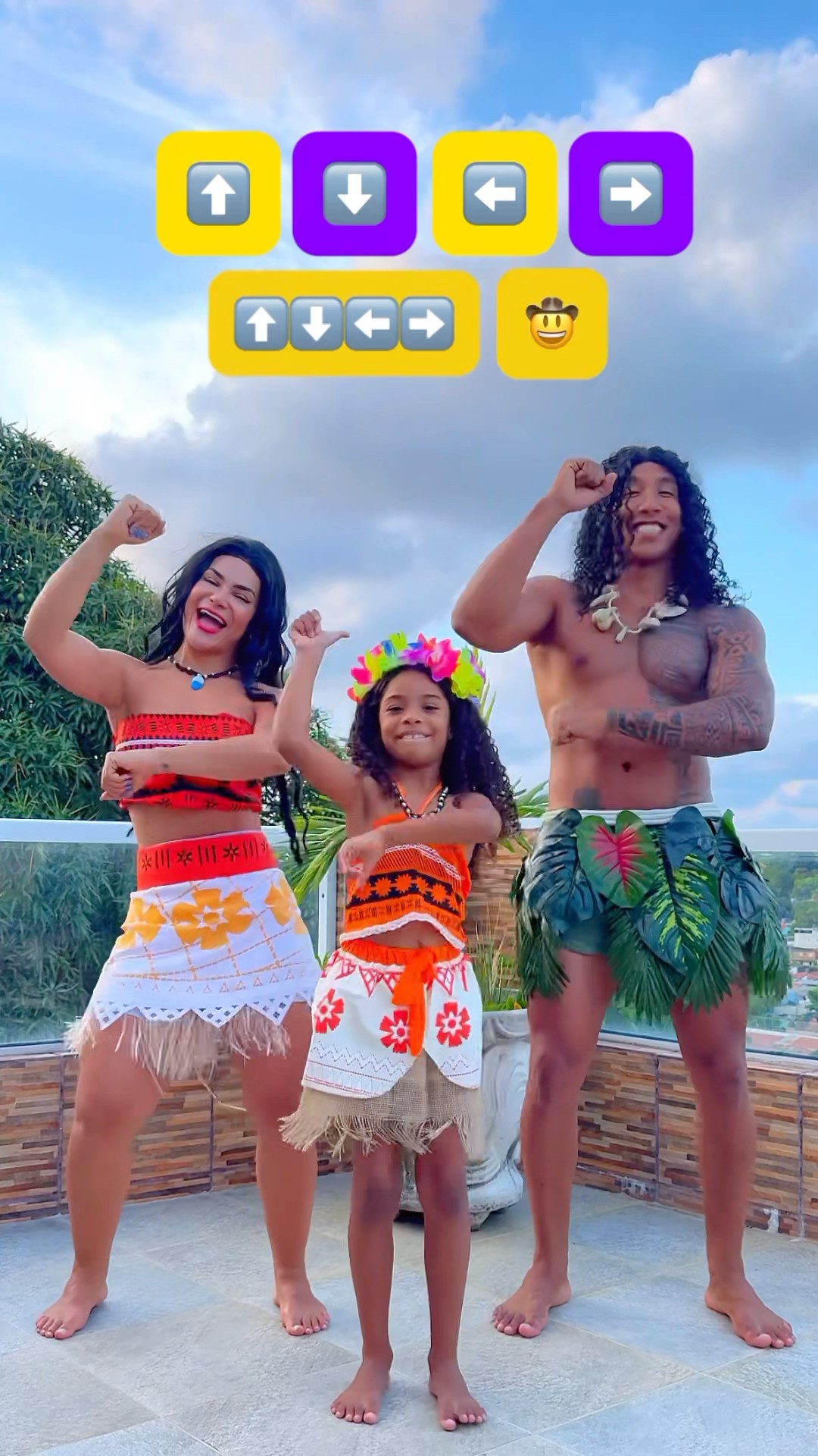 Moana’s Tutorial ?? @ApolloSant \u0026 Winny #tutorial #entretenimento #moana #maui