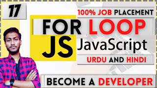 For Loops JavaScript masters course in Hindi | 2023