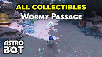 Wormy Passage Collectibles Guide: All Bots & Puzzle Pieces Locations | Astro Bot