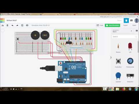Arduino LED & Pushbutton and Piezo