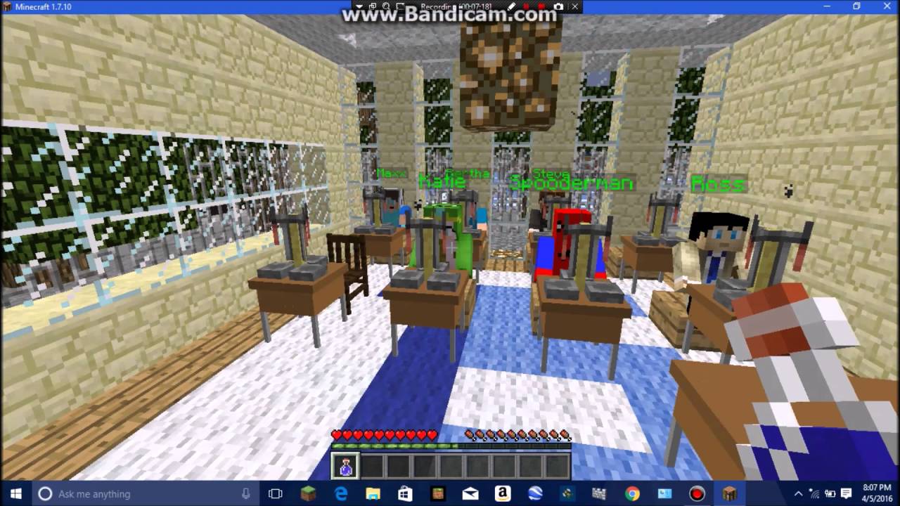 Minecraft High School Episode 1 - YouTube
