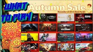 Games to Play - Steam Autumn Sale 2022