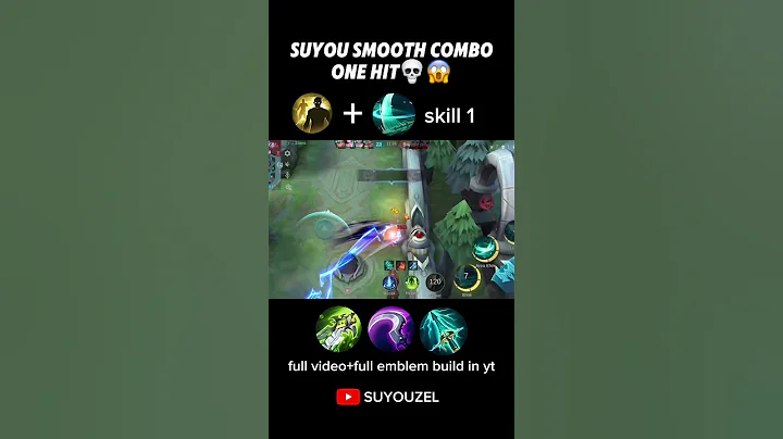build + combo suyou one hit😅 (must try)#mobilelegends #suyoucrazydamage #suyoutiktok