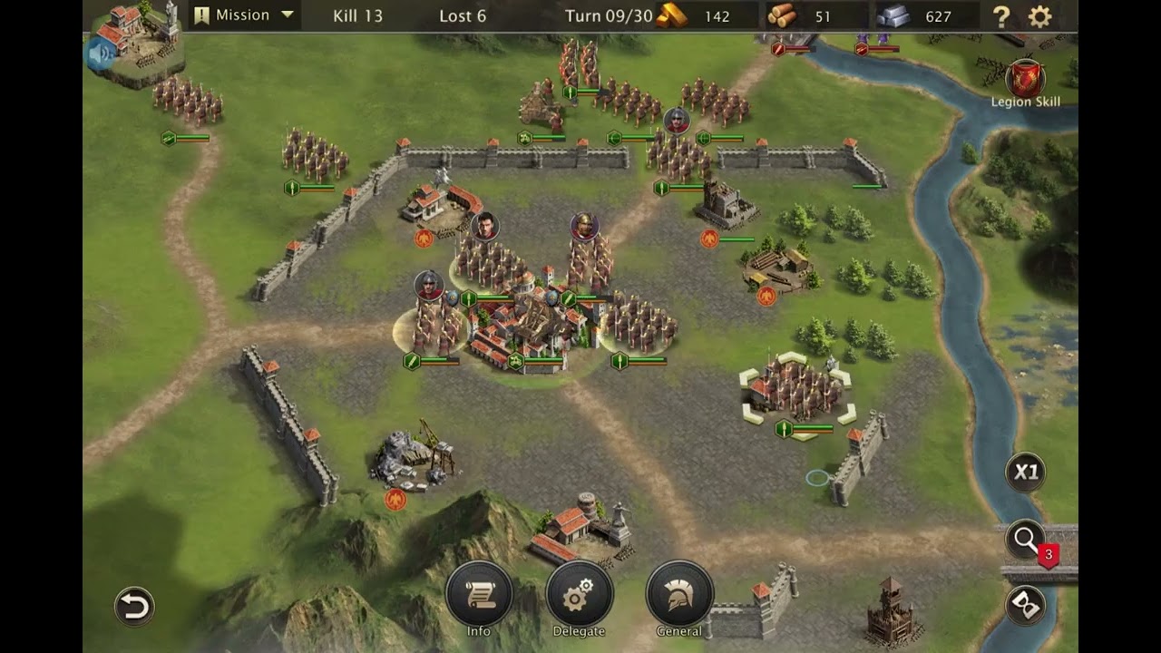 Grand War: Rome #3 - Битва при Сентине