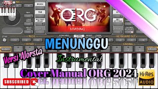 Cek Sound Viral🔥- Menunggu - Tanpa Kendang - Cover Manual ORG 2024