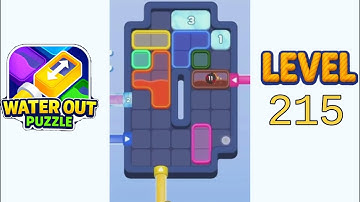 Water Out Puzzle Level 215 Walkthrough Solution