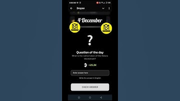 4 December dropee question today #dropee #dropeecombotoday #dropeequestioncodetoday #miningapp#quest