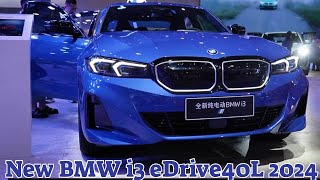 Range 592 Km | 0-100 Acceleration 5.6 Seconds | New BMW i3 eDrive40L 2024