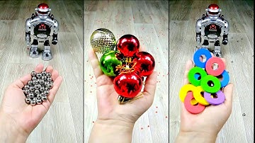 🔴 Satisfying Video! Reverse Video Marbles! Beads! Stones! ASMR!