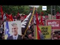 Kosovo police use tear gas on protesters demanding curbs on war crimes court