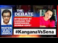 MVA Govt Intimidated By Kangana Ranaut For Questioning Mumbai Cops? | Arnab Goswami Debates