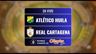 [En Vivo] Atlético Huila vs Real Cartagena - Torneo BetPlay I 2024 - Cuadrangulares fecha 4