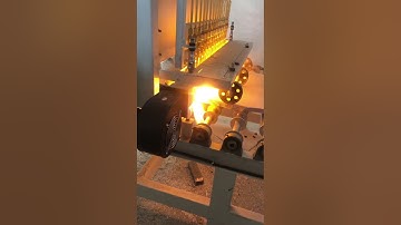 Adjustable curbstone&stone slab dual-used texturing flaming machine